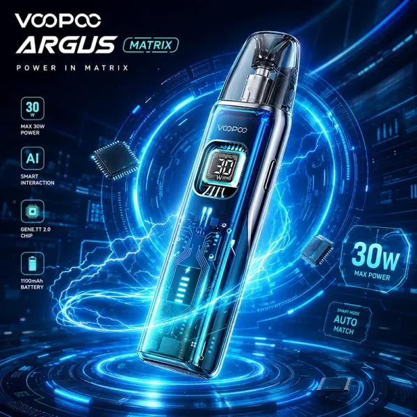 阿格斯 Matrix VOOPOO 小煙主機主圖 阿格斯 Matrix VOOPOO 30W 1350mAh 小煙主機商品主圖