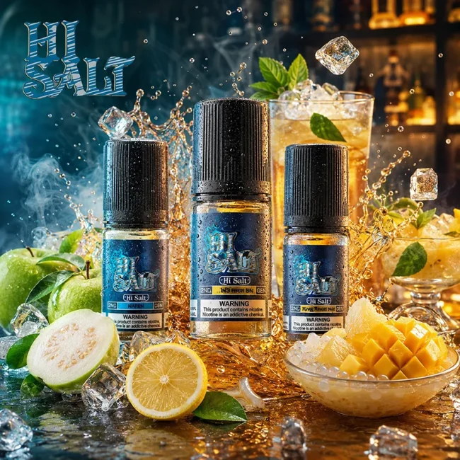 鹽博士二代菸油商品主圖 鹽博士二代菸油 Hi Salt Dr.SALT 30mL 35mg 多口味尼古丁鹽菸油商品主圖