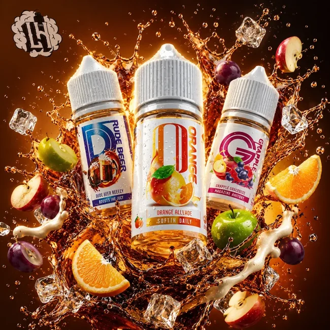 酷涼鹽菸油商品主圖 酷涼鹽菸油 LH VAPEMY 30mL 35mg 沙士水果尼古丁鹽菸油商品主圖