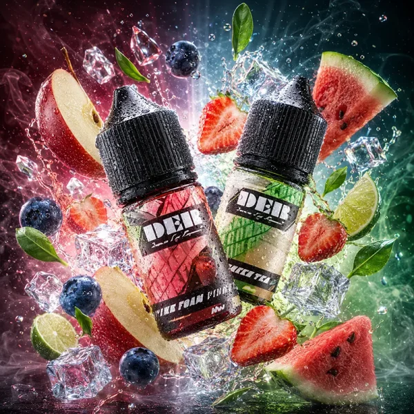 DER 美國菸油商品主圖 DER 美國菸油 30mL 30mg-50mg 高涼水果茶飲尼古丁鹽商品主圖