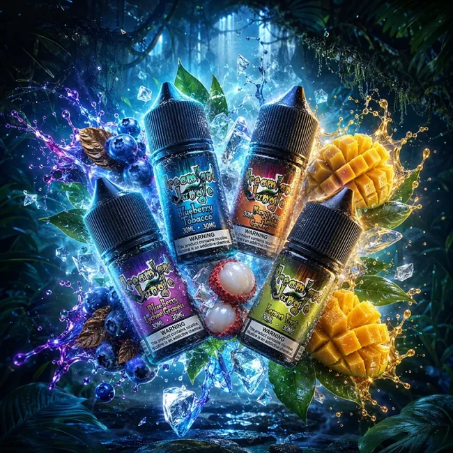 鹽博士叢林幻境菸油商品主圖 鹽博士叢林幻境菸油 Dreamland Jungle 30mL 30mg 複合果香尼古丁鹽菸油商品主圖