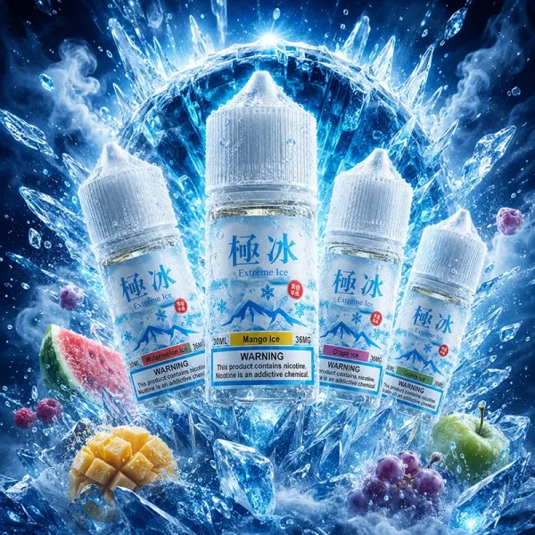 極冰超涼菸油 36mg 冰感水果 極冰超涼菸油 30mL 36mg 冰感水果尼古丁鹽主圖