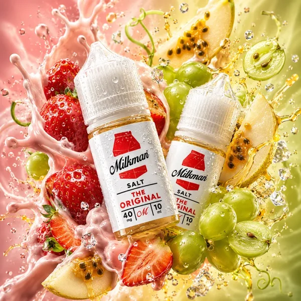 牛奶超人菸油 The Milkman 商品主圖 牛奶超人菸油 The Milkman 30mL 35mg 奶香甜點尼古丁鹽商品主圖