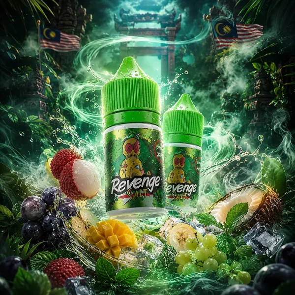 巫毒小綠人菸油 Revenge VOODOO 商品主圖 巫毒小綠人菸油 Revenge VOODOO 30mL 35mg 馬來西亞丁鹽商品主圖