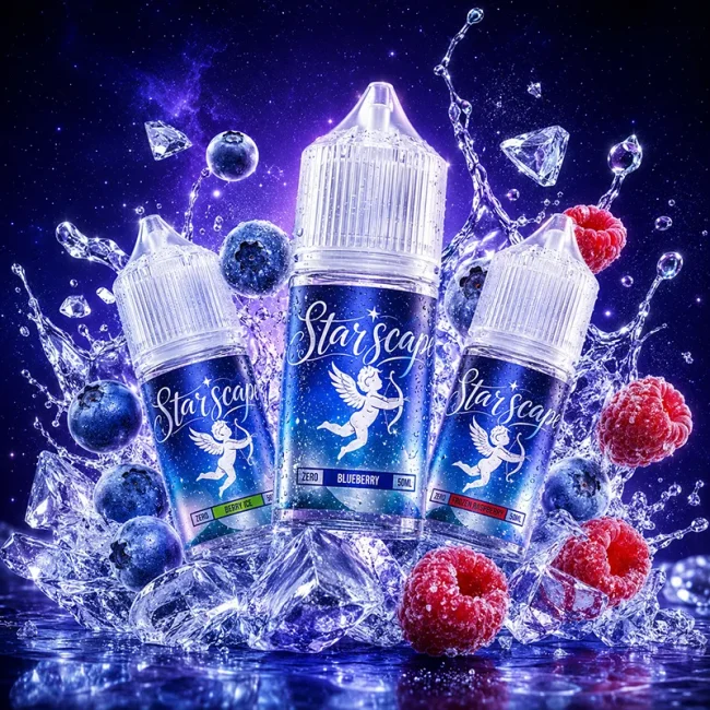 星空鹽菸油 Star Scape 商品主圖 星空鹽菸油 Star Scape 30mL 38mg 勁涼水果茶飲尼古丁鹽商品主圖