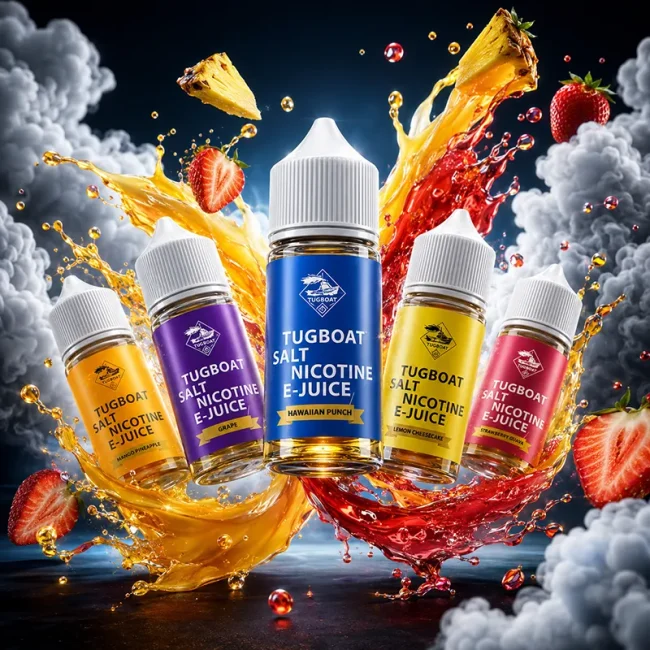 拖船菸油 TUGBOAT 30mL 50mg 美國多口味尼古丁鹽主圖